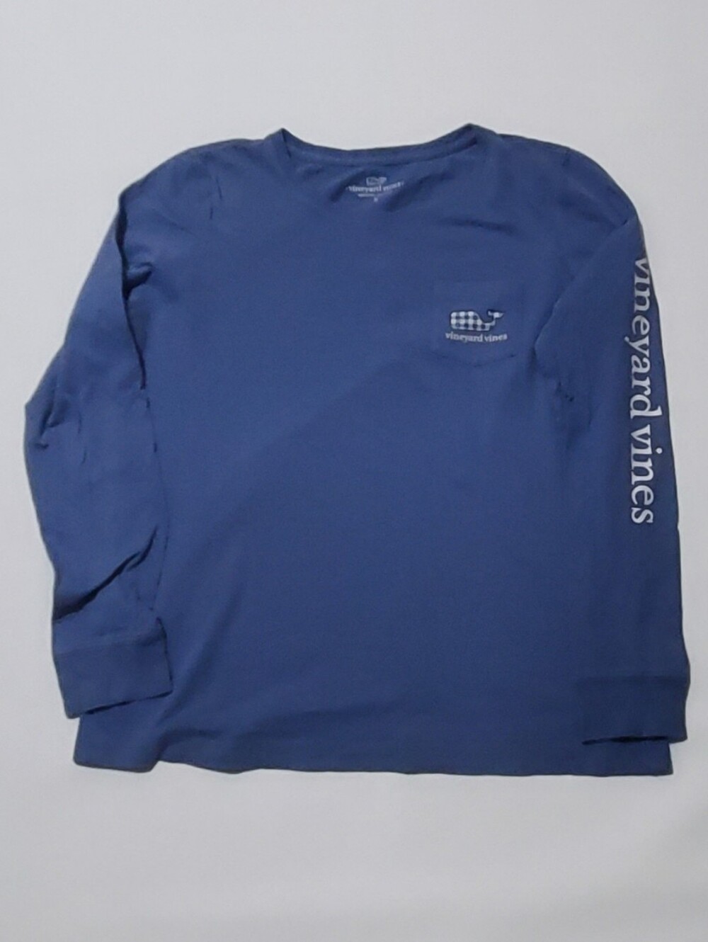 Vineyard Vines Women's Long-Sleeve Logo Tee - Blue